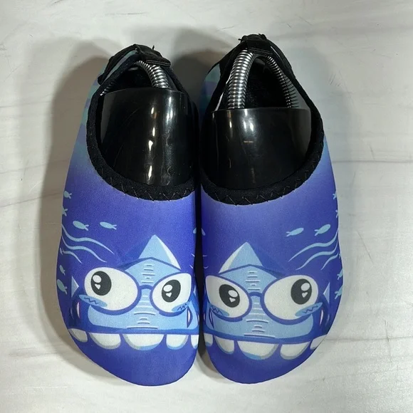 Unbranded Kid’s Water Shoes Blue/Purple sz 11/12 - Picture 5 of 7